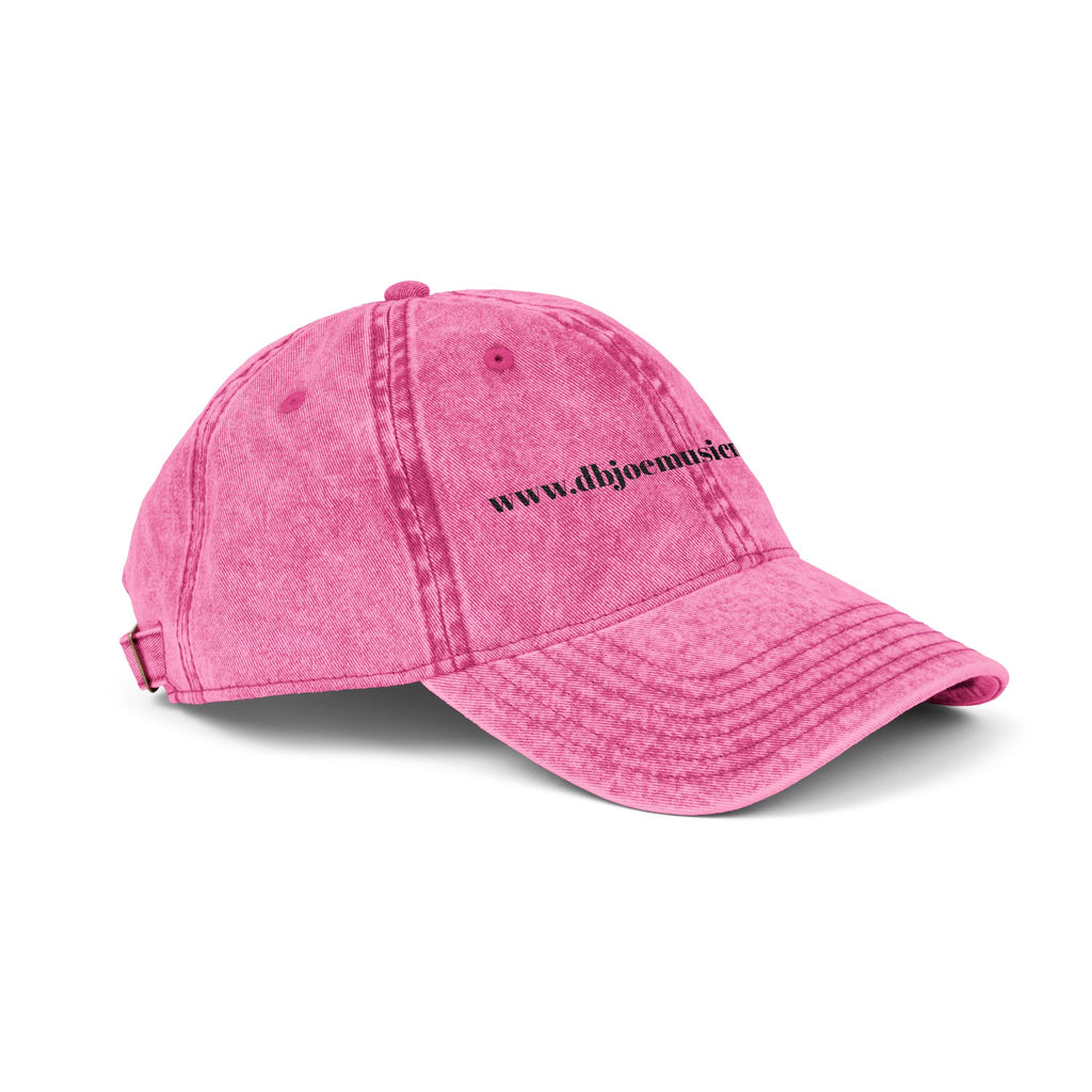 D.B Joe Music Vintage Cap (Embroidery)