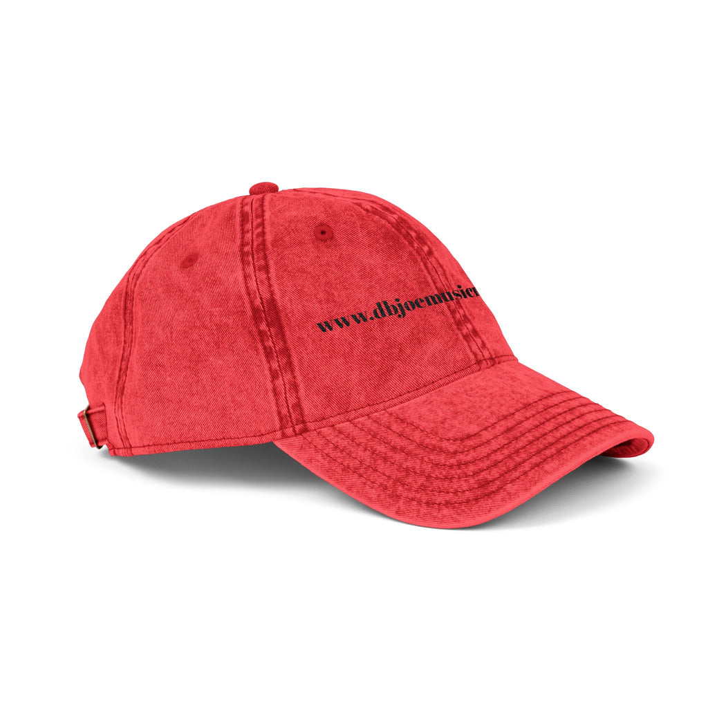 D.B Joe Music Vintage Cap (Embroidery)