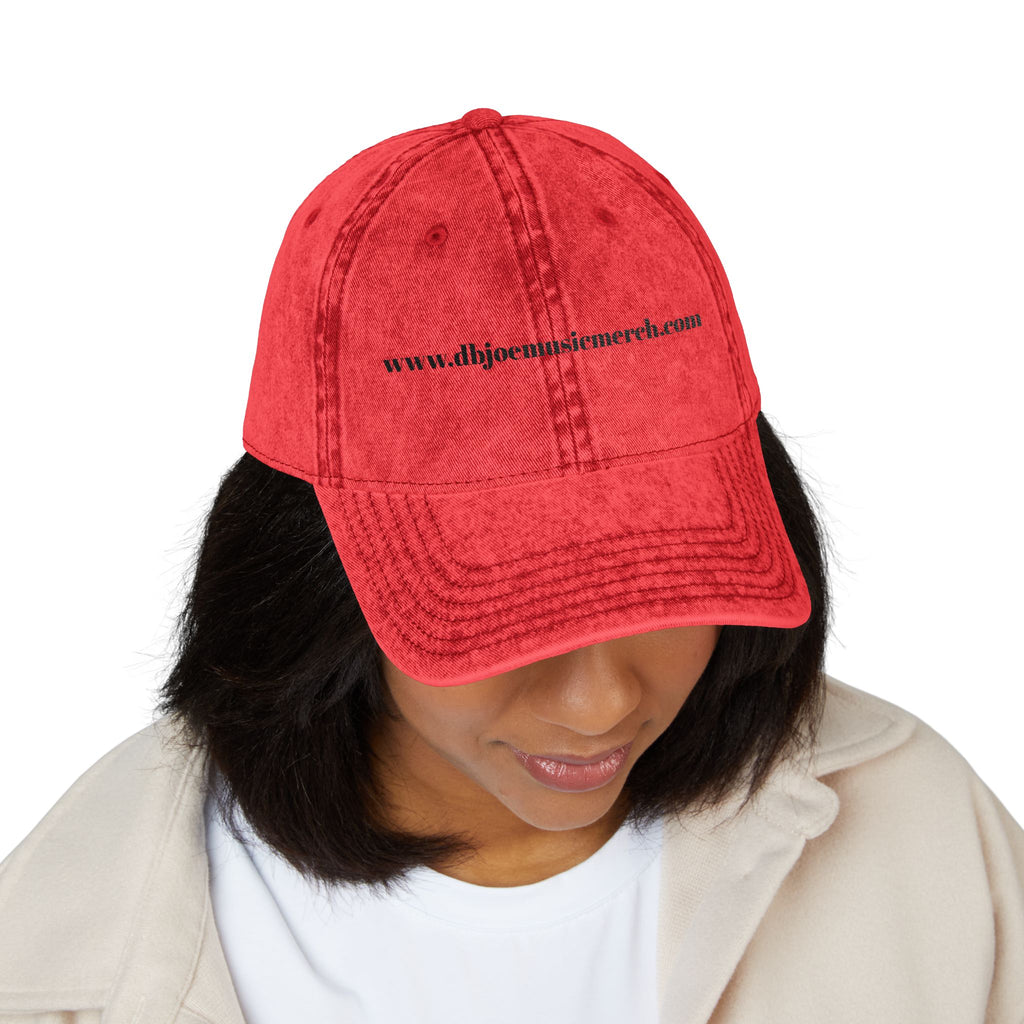 D.B Joe Music Vintage Cap (Embroidery)