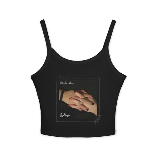 D.B Joe Believe Womens Crop Top